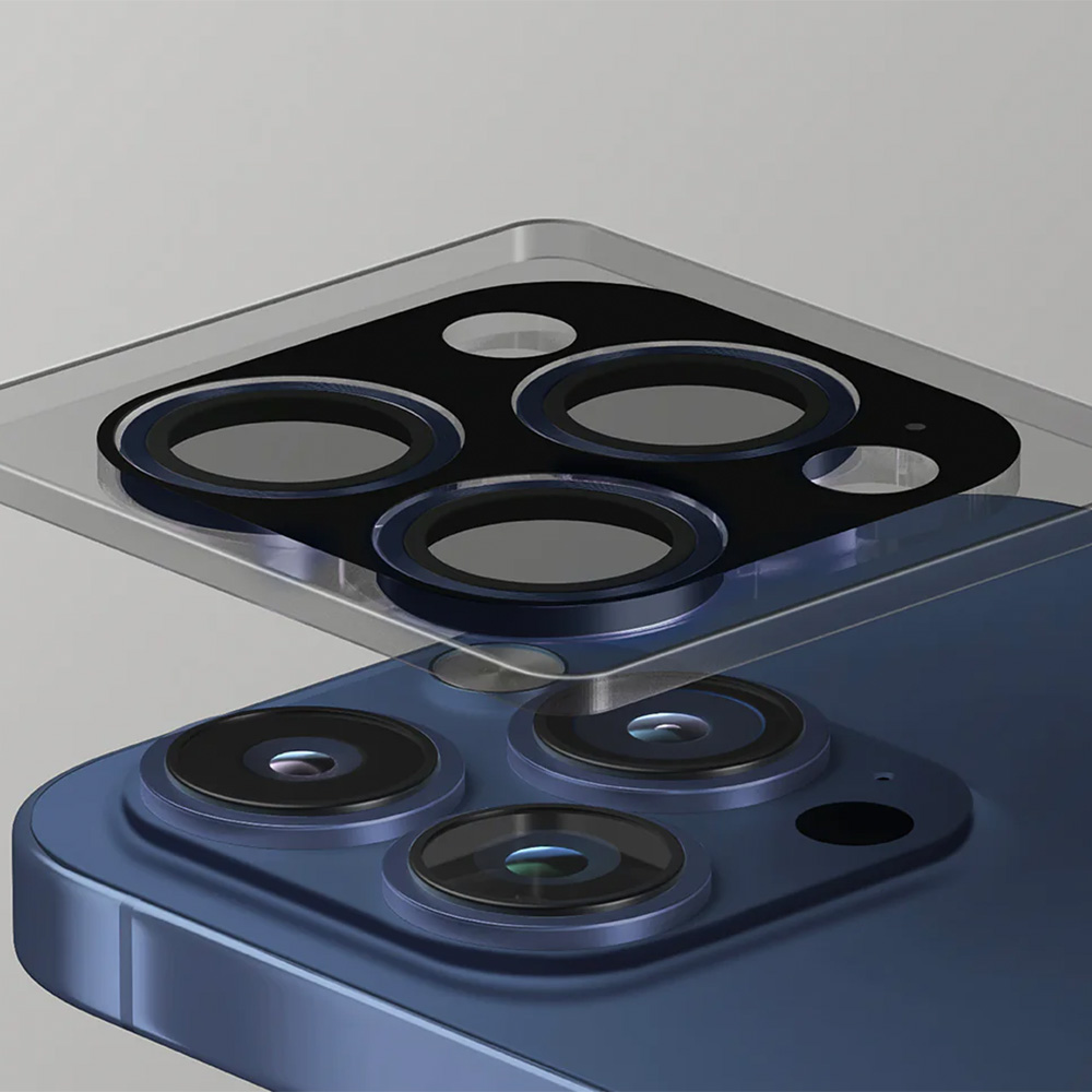 UNIQ Optix aliumininis kameros objektyvo apsauginis stikliukas iPhone 16 6.1″ / 16 Plus 6.7″ grape rožinės spalvos aprašymas - Prekės nuotrauka