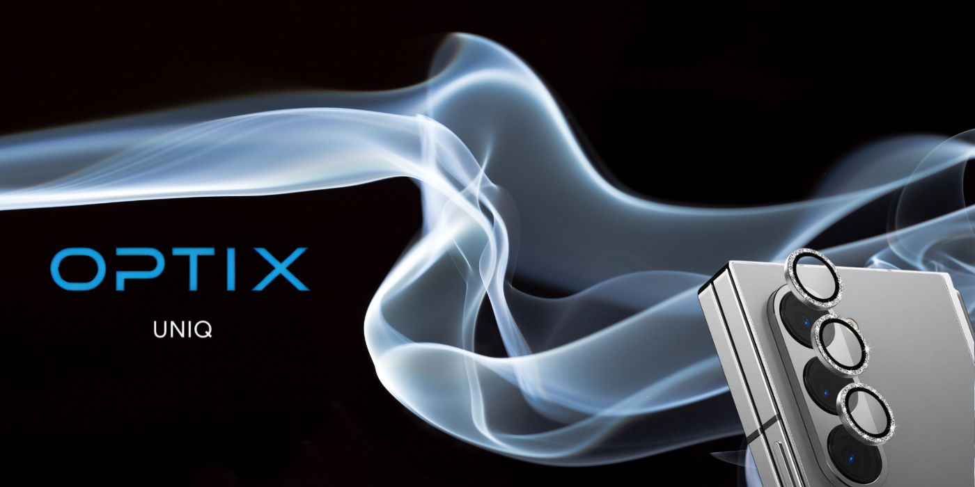 UNIQ Optix Aliuminio fotoaparato objektyvo apsauga Samsung Z Fold6 F956 sterling sidabrinis stiklas objektyvui su aplikatoriumi aprašymas - Prekės nuotrauka
