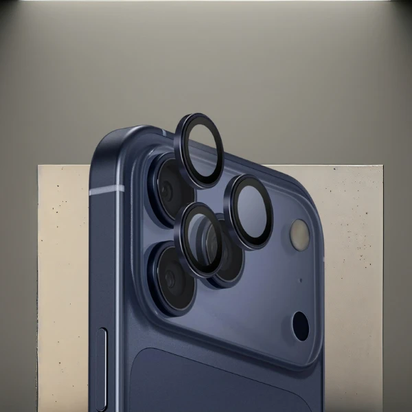 UNIQ Optix aliuminio kameros objektyvo apsauga Apple iPhone 17 Pro / Apple iPhone 17 Pro Max su aplikatoriumi, tamsiai mėlyna aprašymas - Prekės nuotrauka UNIQ Optix aliuminio kameros objektyvo apsauga Apple iPhone 17 Pro / Apple iPhone 17 Pro Max su aplikatoriumi, tamsiai mėlyna aprašymas - Prekės nuotrauka