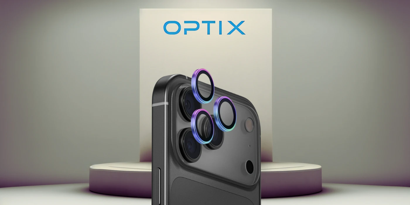 UNIQ Optix aliuminio kameros objektyvo apsauginis dėklas Apple iPhone 17 Pro / Apple iPhone 17 Pro Max su opalo aplikatoriumi aprašymas - Prekės nuotrauka UNIQ Optix aliuminio kameros objektyvo apsauginis dėklas Apple iPhone 17 Pro / Apple iPhone 17 Pro Max su opalo aplikatoriumi aprašymas - Prekės nuotrauka