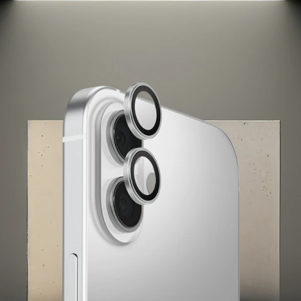 UNIQ Optix Aluminum kameros apsauga skirtas Apple iPhone 17 su aplikatoriumi sidabro spalvos aprašymas - Prekės nuotrauka UNIQ Optix Aluminum kameros apsauga skirtas Apple iPhone 17 su aplikatoriumi sidabro spalvos aprašymas - Prekės nuotrauka