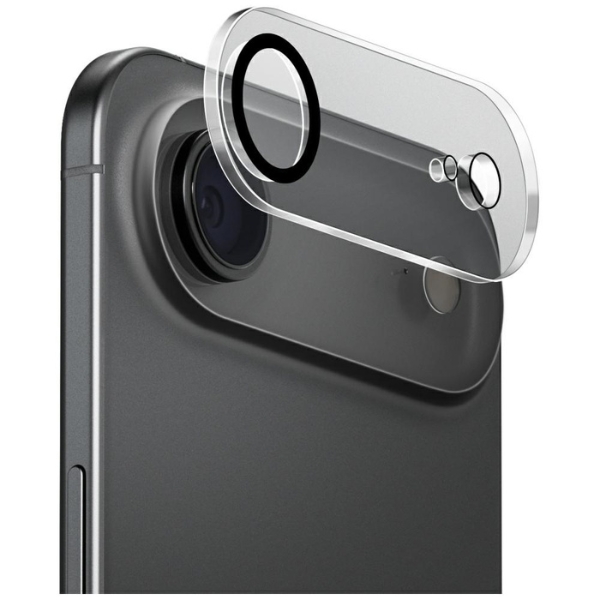 UNIQ Optix Clearshield Frameguard fotoaparato objektyvo apsauga, skirta iPhone, Air, visiškai skaidri, su aplikatoriumi aprašymas - Prekės nuotrauka