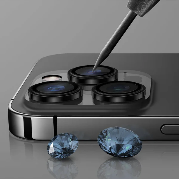 UNIQ Optix Prime kameros objektyvo apsauginis dėklas Apple iPhone 17 Pro / Apple iPhone 17 Pro Max su aplikatoriumi, tamsiai mėlynas aprašymas - Prekės nuotrauka UNIQ Optix Prime kameros objektyvo apsauginis dėklas Apple iPhone 17 Pro / Apple iPhone 17 Pro Max su aplikatoriumi, tamsiai mėlynas aprašymas - Prekės nuotrauka