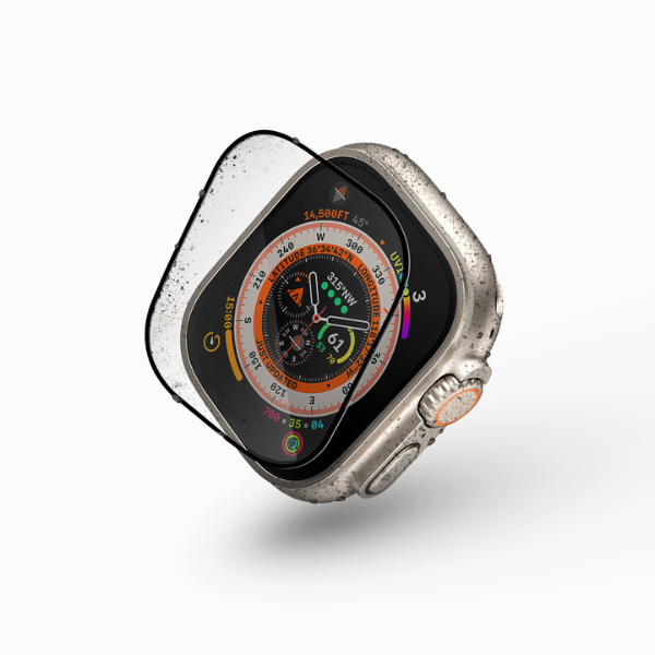 UNIQ Optix Vivid Watch Ultra 49 mm skaidrus grūdintas stiklas su aplikatoriumi UNIQ-49MM-VIVIDCLEAR aprašymas - Prekės nuotrauka