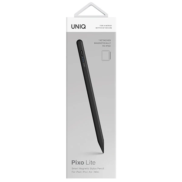 UNIQ Pixo Lite stylus magnetinis skirtas Apple iPad juodos spalvos aprašymas - Prekės nuotrauka UNIQ Pixo Lite stylus magnetinis skirtas Apple iPad juodos spalvos aprašymas - Prekės nuotrauka