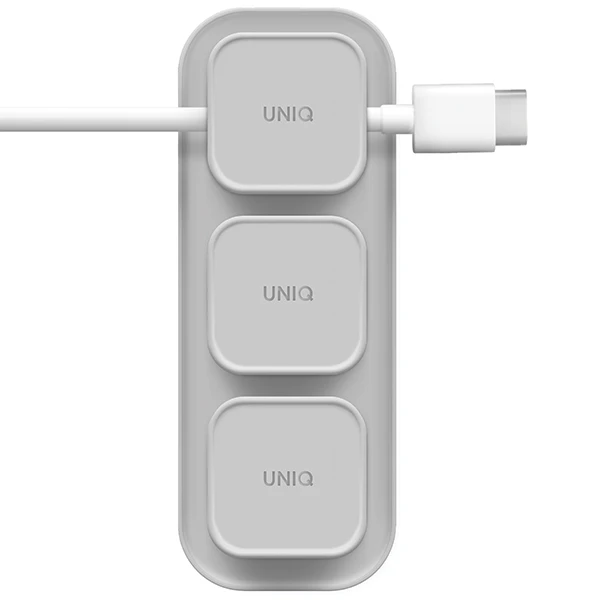 UNIQ Pod Mag magnetinė kabelių tvarkyklė + bazė pilkos spalvos aprašymas - Prekės nuotrauka UNIQ Pod Mag magnetinė kabelių tvarkyklė + bazė pilkos spalvos aprašymas - Prekės nuotrauka