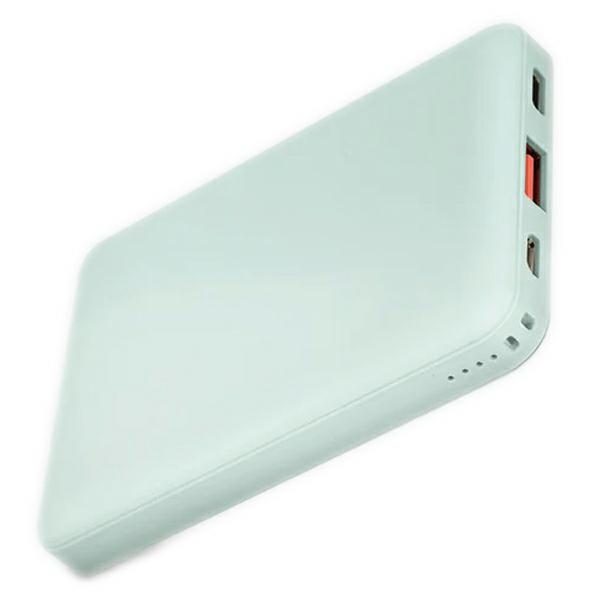 UNIQ Powerbank Fuele mini 8000mAh USB-C 18W PD Fast charge žalios spalvos aprašymas - Prekės nuotrauka