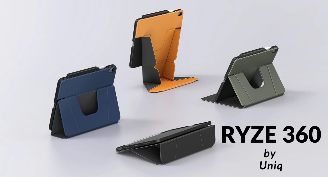 UNIQ Ryze 360 Dėklas skirtas Apple iPad Air 11″ (2024) lichen žalios spalvos aprašymas - Prekės nuotrauka