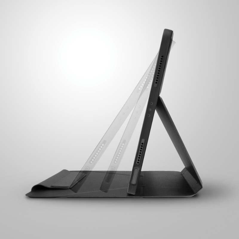 UNIQ Ryze 360 Dėklas skirtas Apple iPad Pro 13″ (2024) midnight juodos spalvos aprašymas - Prekės nuotrauka