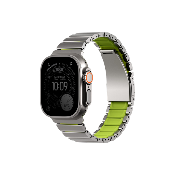 UNIQ Strova Flex apyrankė for Apple Watch 44/45/46/49mm sidabro spalvos Lime aprašymas - Prekės nuotrauka UNIQ Strova Flex apyrankė for Apple Watch 44/45/46/49mm sidabro spalvos Lime aprašymas - Prekės nuotrauka