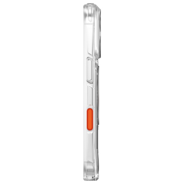 UNIQ Swivix dėklas, skirtas iPhone 17 Pro, su 360° besisukančiu stovu, skaidrus aprašymas - Prekės nuotrauka