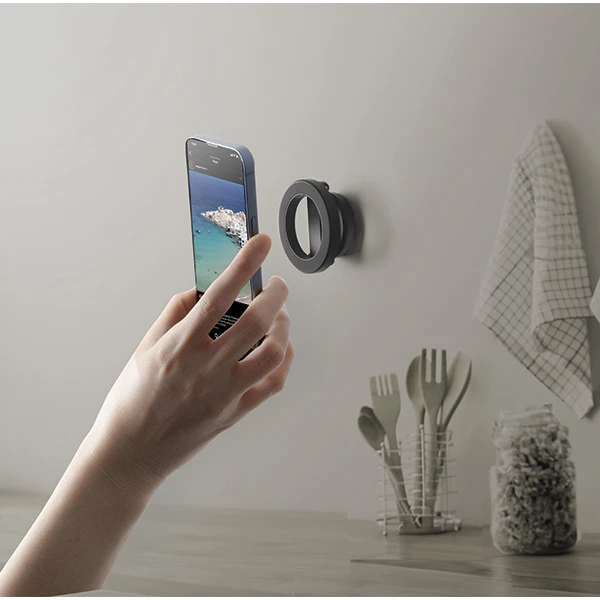UNIQ universalus magnetinis telefono laikiklis Velo juodos spalvos aprašymas - Prekės nuotrauka UNIQ universalus magnetinis telefono laikiklis Velo juodos spalvos aprašymas - Prekės nuotrauka