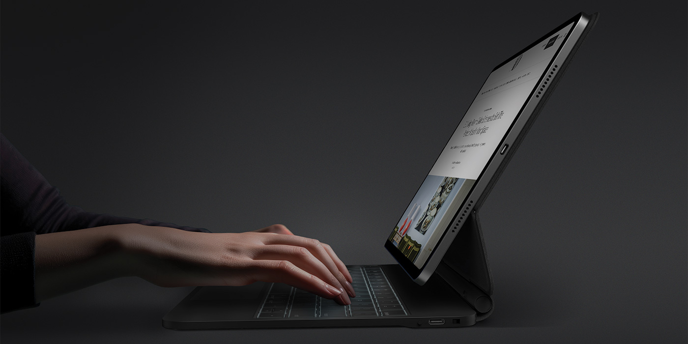 UNIQ Venno magnetinis išmanusis dėklas su klaviatūra, skirtas iPad Pro 11″ (2022/2021) | Air 10.9″ (2022/2020) bl aprašymas - Prekės nuotrauka