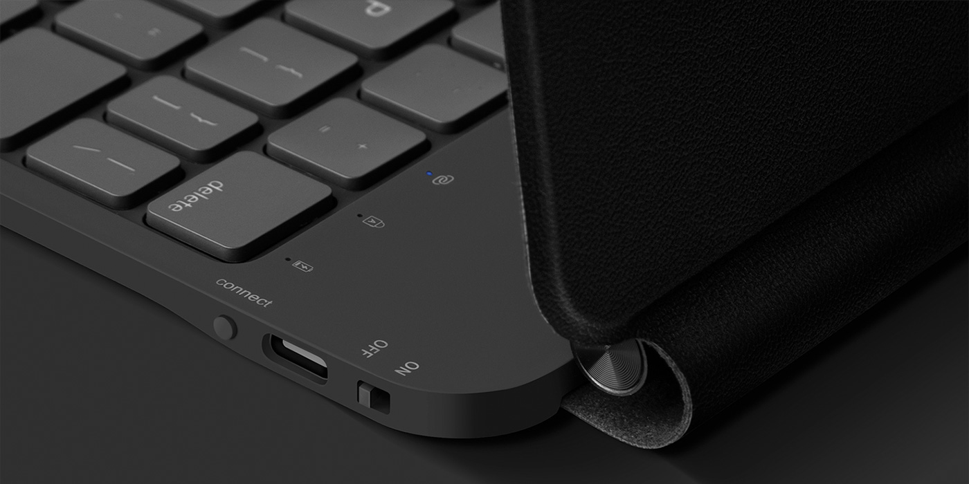 UNIQ Venno magnetinis išmanusis dėklas su klaviatūra, skirtas iPad Pro 11″ (2022/2021) | Air 10.9″ (2022/2020) bl aprašymas - Prekės nuotrauka