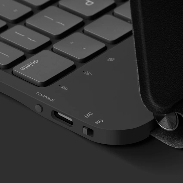 UNIQ Venno Pro Magnetic Smart dėklas su klaviatūra, skirtas iPad Pro 13″ M4 (2024) bl aprašymas - Prekės nuotrauka