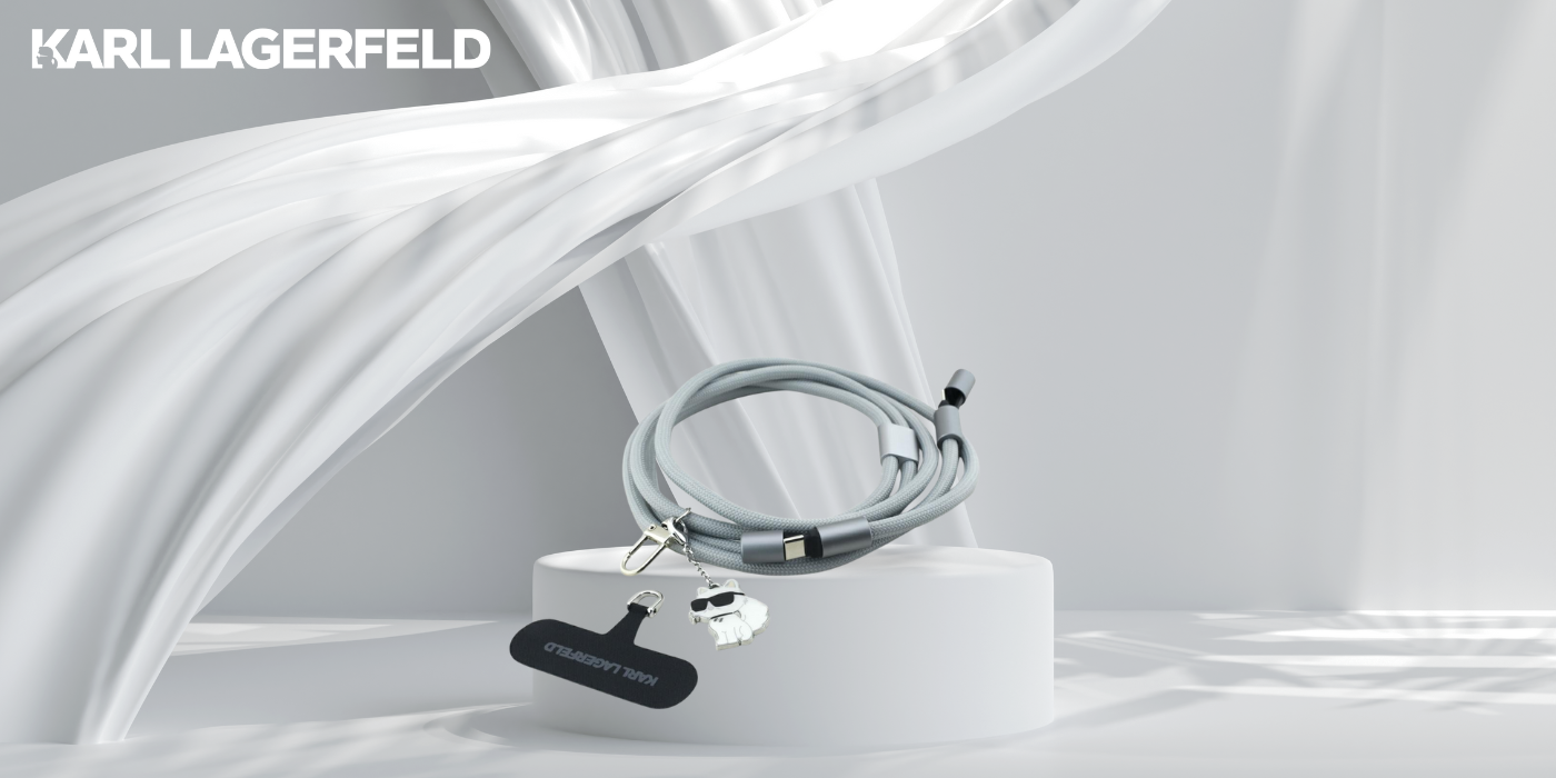 Universal Karl Lagerfeld CBDY Choupette Charm USB-C/USB-C Kabelis Lanyard pilkos spalvos aprašymas - Prekės nuotrauka Universal Karl Lagerfeld CBDY Choupette Charm USB-C/USB-C Kabelis Lanyard pilkos spalvos aprašymas - Prekės nuotrauka