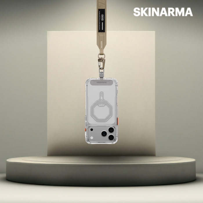 Universalus telefono dirželis Handstrap Skinarma Scout XE khaki aprašymas - Prekės nuotrauka