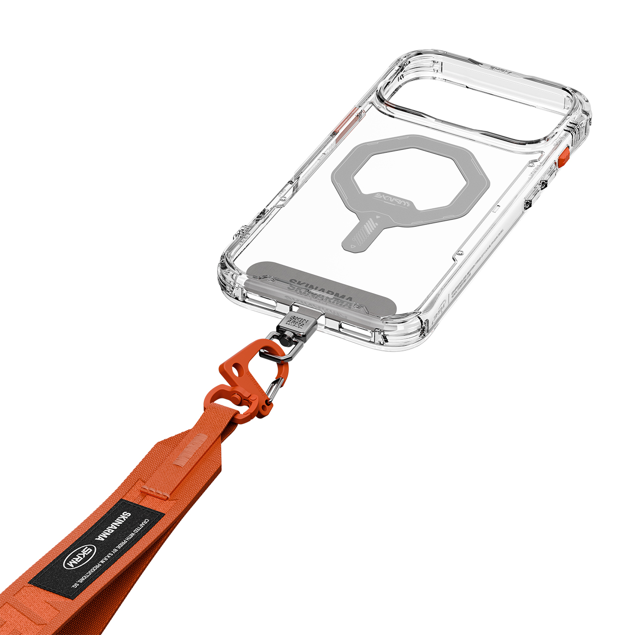 Universalus telefono dirželis Skinarma Scout XE oranžinis aprašymas - Prekės nuotrauka