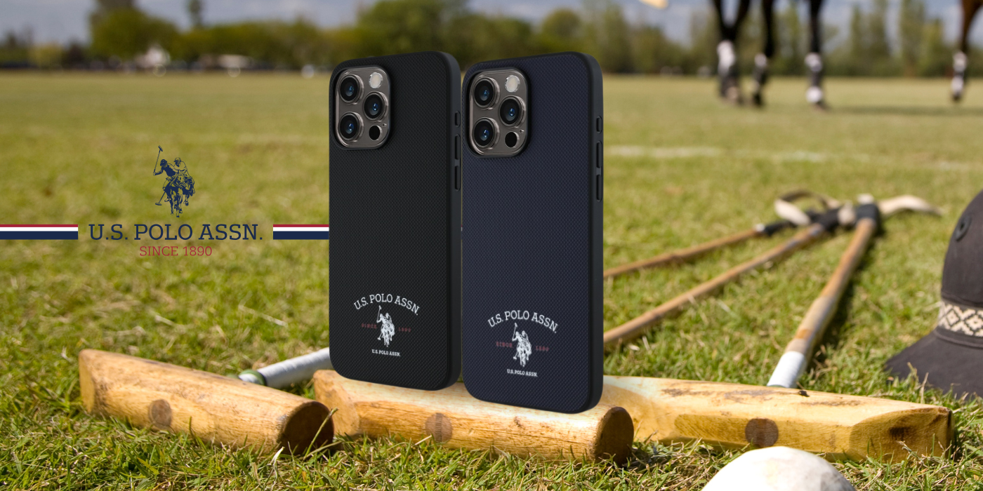 Us Polo Assn US Polo USHCP15XPARK iPhone 15 Pro Max 6,7″ juodos spalvos dėklas su atspausdintu DH logotipu aprašymas - Prekės nuotrauka