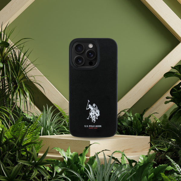 Us Polo Assn US Polo USHCP15XPGEK iPhone 15 Pro Max 6,7″ odinis siuvinėtas dėklas, juodos spalvos DH Color aprašymas - Prekės nuotrauka