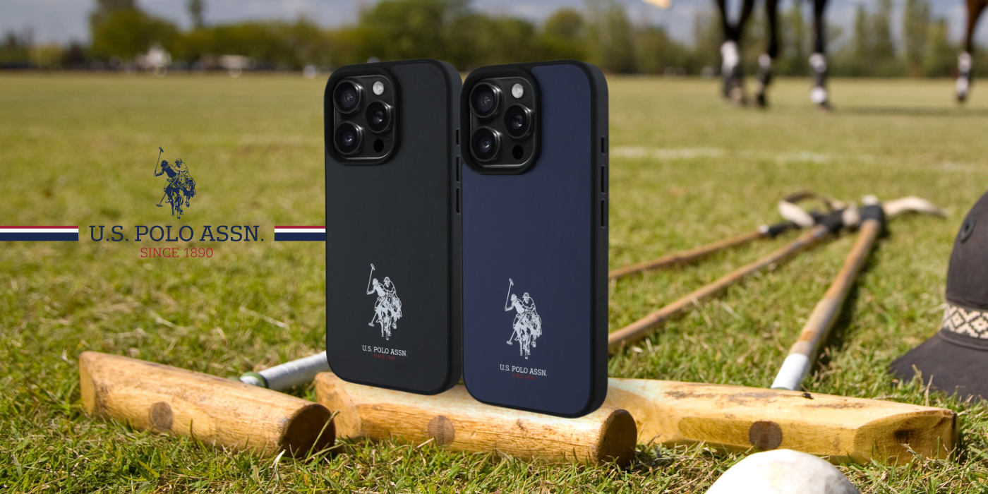 Us Polo Assn US Polo USHCP15XPGEV iPhone 15 Pro Max 6,7″ tamsiai mėlynas odinis dėklas su siuvinėtu DH logotipu aprašymas - Prekės nuotrauka