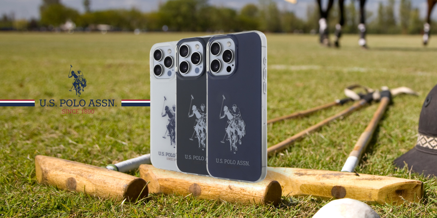 Us Polo Assn US Polo USHCP15XTPUHRBH iPhone 15 Pro Max 6,7″ baltos spalvos Shiny Big Logo dėklas aprašymas - Prekės nuotrauka