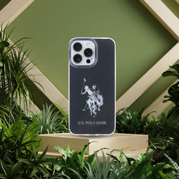 Dėklas Us Polo Assn US Polo USHCP15XTPUHRBK iPhone 15 Pro Max 6,7″ juodos spalvos Shiny Big Logo aprašymas - Prekės nuotrauka