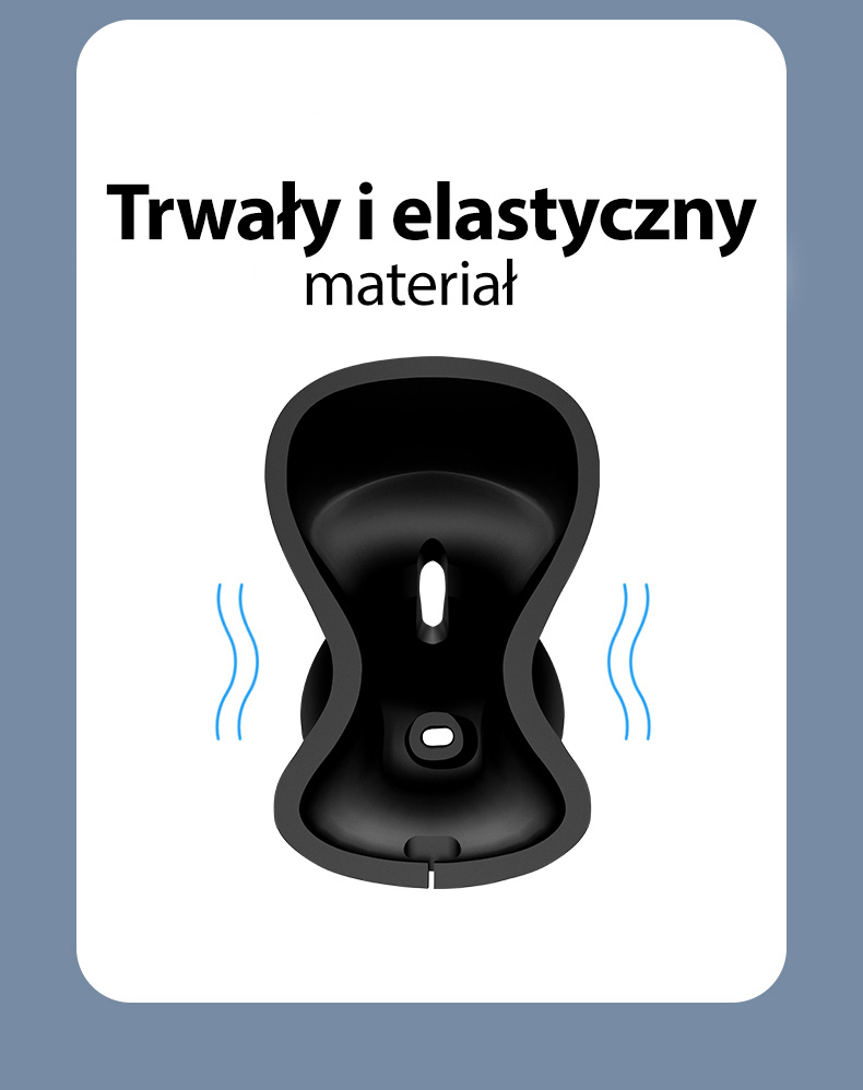 USAMS 2in1 silikoninis įkrovimo stovas laikrodžiui ir AirPods ausinėms, juodas ZJ51ZJ01 (US-ZJ051) aprašymas - Prekės nuotrauka