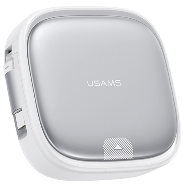 USAMS 3in1 išplečiamas kabelis su dėžute MicroUSB/USB-C/Lightning 60W sidabrinis SJ650USB02 aprašymas - Prekės nuotrauka