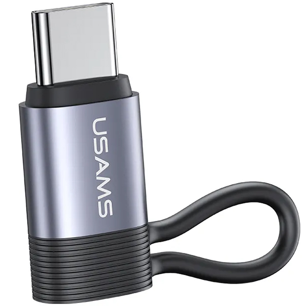 USAMS adapteris AU17 Lightning – USB-C 30W aliuminis SJ677LN01 (US-SJ677) aprašymas - Prekės nuotrauka