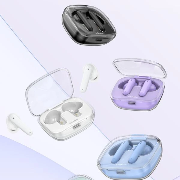 USAMS ausinės Bluetooth 5.3 TWS BE series ausinės belaidės mėlynos spalvos US-BE16 aprašymas - Prekės nuotrauka USAMS ausinės Bluetooth 5.3 TWS BE series ausinės belaidės mėlynos spalvos US-BE16 aprašymas - Prekės nuotrauka