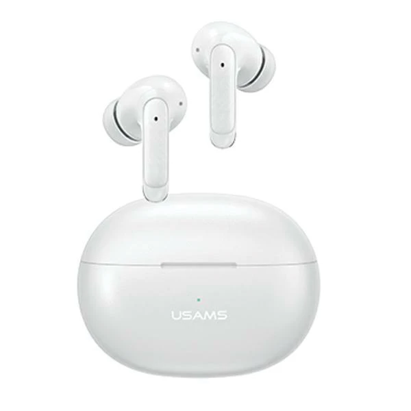 USAMS ausinės Bluetooth 5.3 TWS X-don series belaidės baltos spalvos BHUENCXD02 (US-XD19) aprašymas - Prekės nuotrauka