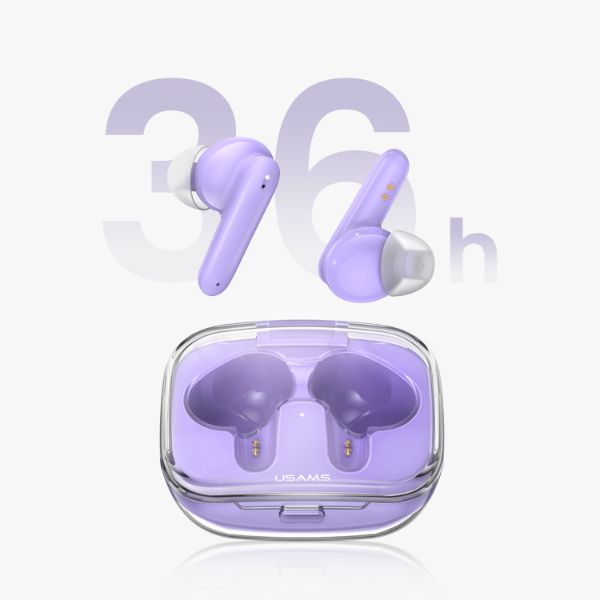 USAMS Bluetooth 5.3 TWS BEseries belaidės ausinės mėlynos US-BE16 aprašymas - Prekės nuotrauka