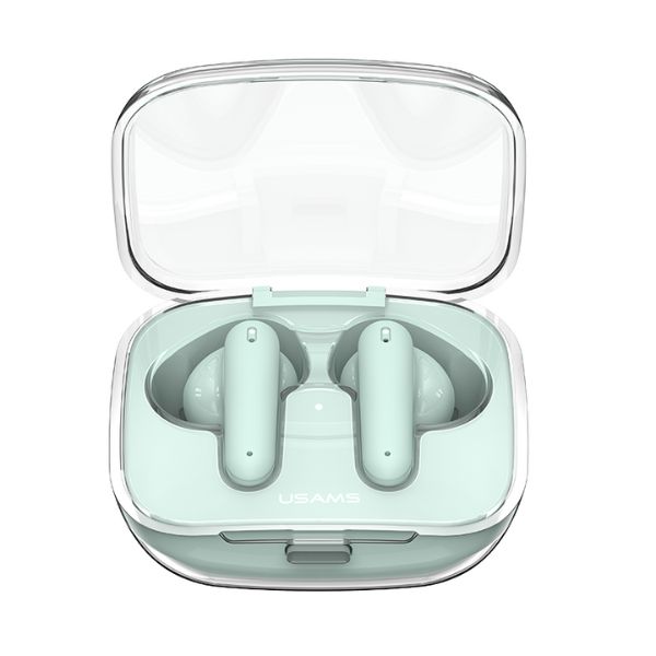 USAMS Bluetooth 5.3 TWS BEseries belaidės ausinės mėlynos US-BE16 aprašymas - Prekės nuotrauka