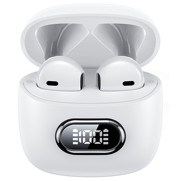 USAMS Bluetooth 5.3 TWS IA II Series belaidės ausinės violetinės spalvos BHUIAII03 (USAMS-IAII15) aprašymas - Prekės nuotrauka