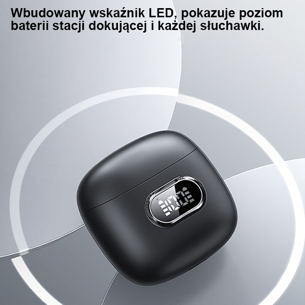 USAMS Bluetooth 5.3 TWS IA II Series belaidės ausinės violetinės spalvos BHUIAII03 (USAMS-IAII15) aprašymas - Prekės nuotrauka