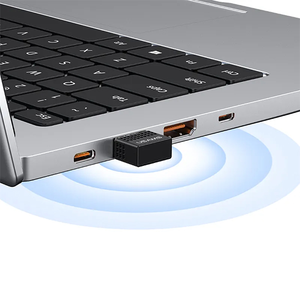 USAMS Bluetooth USB Adapteris juodas ZB285SPQ01 (US-ZB285) aprašymas - Prekės nuotrauka