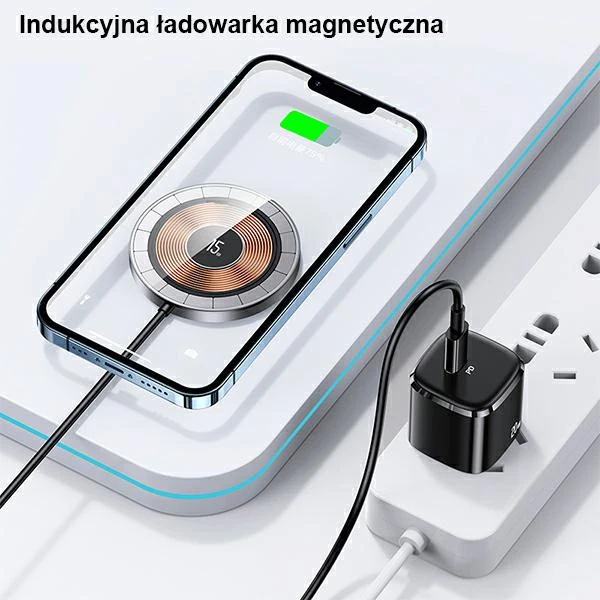 USAMS indukcinis įkroviklis US-CD183 magnetic 15W juodos spalvos CD183CDX01 aprašymas - Prekės nuotrauka USAMS indukcinis įkroviklis US-CD183 magnetic 15W juodos spalvos CD183CDX01 aprašymas - Prekės nuotrauka