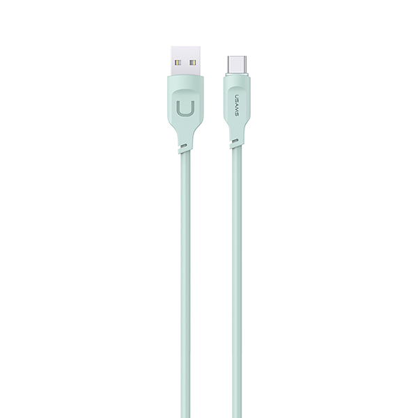 USAMS kabelis USB-C 6A 1.2m Port Ekranas Fast Charging Lithe Series žalios spalvos SJ568USB04 (US-SJ568) aprašymas - Prekės nuotrauka USAMS kabelis USB-C 6A 1.2m Port Ekranas Fast Charging Lithe Series žalios spalvos SJ568USB04 (US-SJ568) aprašymas - Prekės nuotrauka