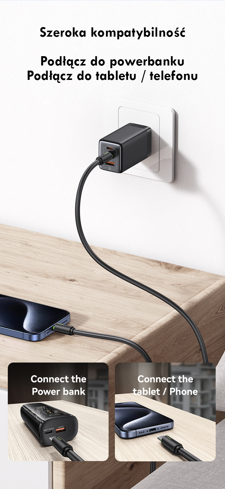 USAMS Kabelis USB-C/USB-C 1m SJ73460W juodos spalvos YU Series SJ734USB01 (US-SJ734) aprašymas - Prekės nuotrauka USAMS Kabelis USB-C/USB-C 1m SJ73460W juodos spalvos YU Series SJ734USB01 (US-SJ734) aprašymas - Prekės nuotrauka