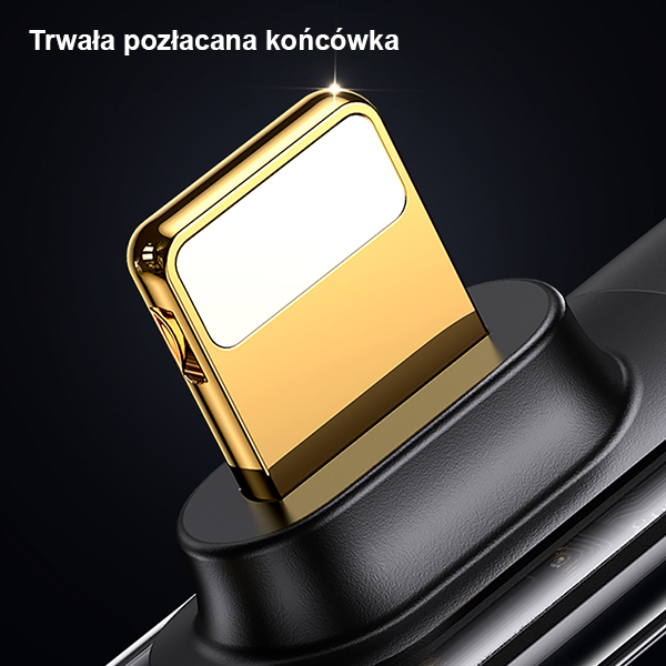 USAMS kampinis kabelis USB-C į Lightning PD 20W greitas įkrovimas Iceflake Series 1.2m baltas SJ583USB02 aprašymas - Prekės nuotrauka