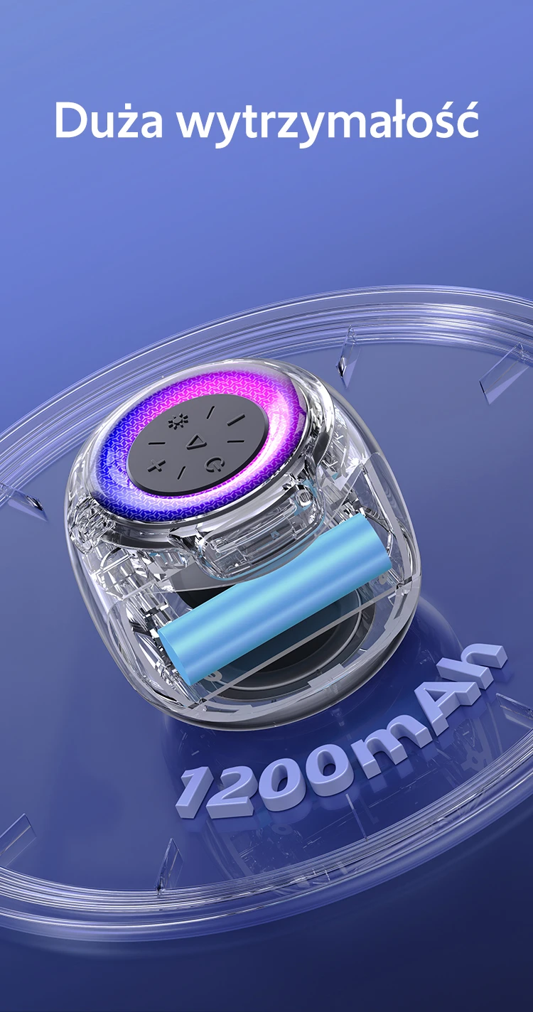 USAMS kolonėlė YIN Series Bluetooth 5.3 1200mAh Mini belaidė kolonėlė YX14YX01 (US-YX014) aprašymas - Prekės nuotrauka USAMS kolonėlė YIN Series Bluetooth 5.3 1200mAh Mini belaidė kolonėlė YX14YX01 (US-YX014) aprašymas - Prekės nuotrauka