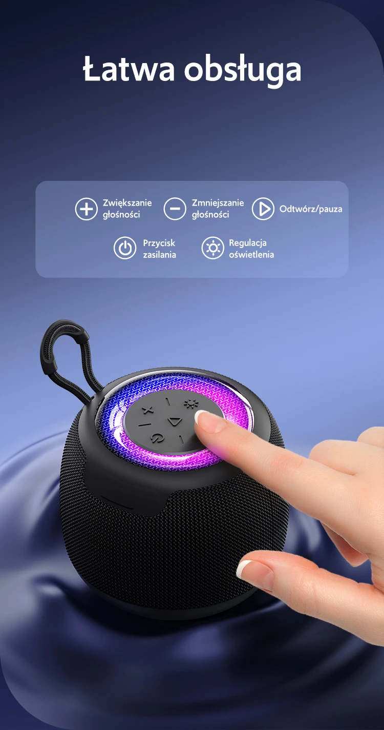 USAMS kolonėlė YIN Series Bluetooth 5.3 1200mAh Mini belaidė kolonėlė YX14YX01 (US-YX014) aprašymas - Prekės nuotrauka USAMS kolonėlė YIN Series Bluetooth 5.3 1200mAh Mini belaidė kolonėlė YX14YX01 (US-YX014) aprašymas - Prekės nuotrauka