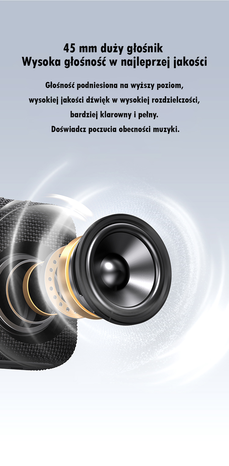 USAMS Kolonėlė YK Series Bluetooth 5.3 1200mAh TWS YX15YX01 (US-YX015) aprašymas - Prekės nuotrauka USAMS Kolonėlė YK Series Bluetooth 5.3 1200mAh TWS YX15YX01 (US-YX015) aprašymas - Prekės nuotrauka