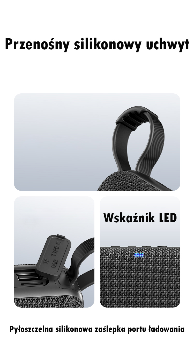 USAMS Kolonėlė YK Series Bluetooth 5.3 1200mAh TWS YX15YX01 (US-YX015) aprašymas - Prekės nuotrauka USAMS Kolonėlė YK Series Bluetooth 5.3 1200mAh TWS YX15YX01 (US-YX015) aprašymas - Prekės nuotrauka