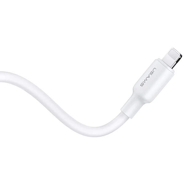 USAMS Laidinis įkroviklis 1xUSB-C PD20W PD3.0 Fast Charging US-CC183 + kabelis USB-C/Lightning US-SJ610 baltos spalvos YX Series YXXLOGTC03 aprašymas - Prekės nuotrauka USAMS Laidinis įkroviklis 1xUSB-C PD20W PD3.0 Fast Charging US-CC183 + kabelis USB-C/Lightning US-SJ610 baltos spalvos YX Series YXXLOGTC03 aprašymas - Prekės nuotrauka