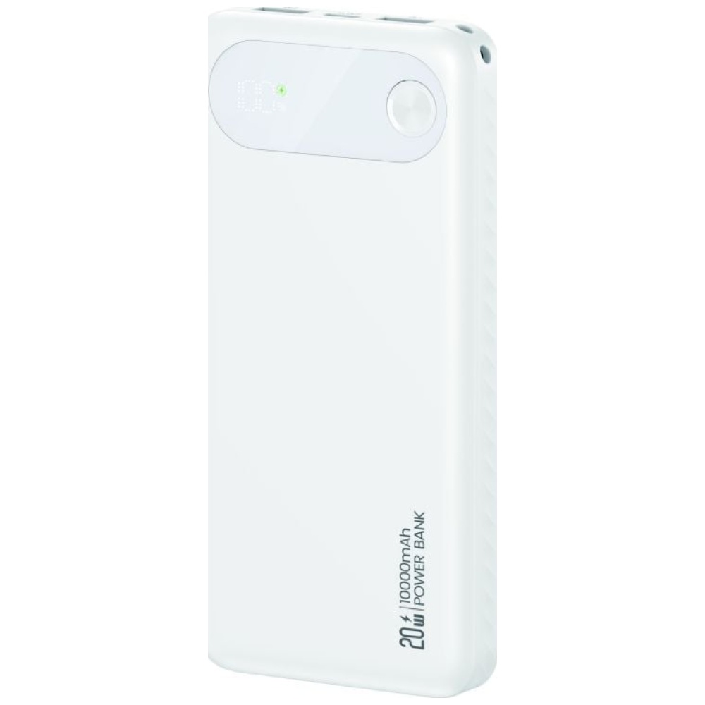 USAMS PB80 išorinė baterija PD20W 10000mAh balta aprašymas - Prekės nuotrauka
