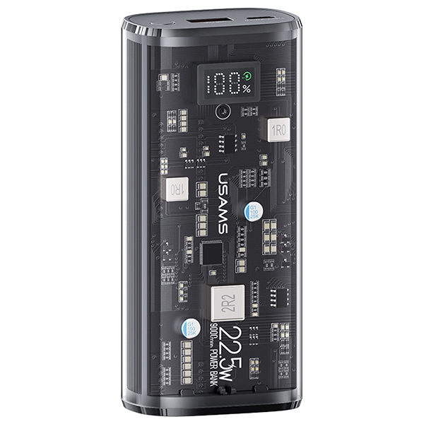 USAMS išorinė baterija 9000mAh PD 20W QC3.0+PD dviejų prievadų greito įkrovimo juodas 10KCD18901 (US-CD189) aprašymas - Prekės nuotrauka USAMS išorinė baterija 9000mAh PD 20W QC3.0+PD dviejų prievadų greito įkrovimo juodas 10KCD18901 (US-CD189) aprašymas - Prekės nuotrauka