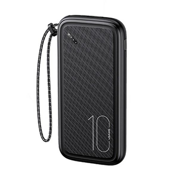 USAMS US-CD150 PB56 2X-USB 10000mAh Juodas aprašymas - Prekės nuotrauka USAMS US-CD150 PB56 2X-USB 10000mAh Juodas aprašymas - Prekės nuotrauka