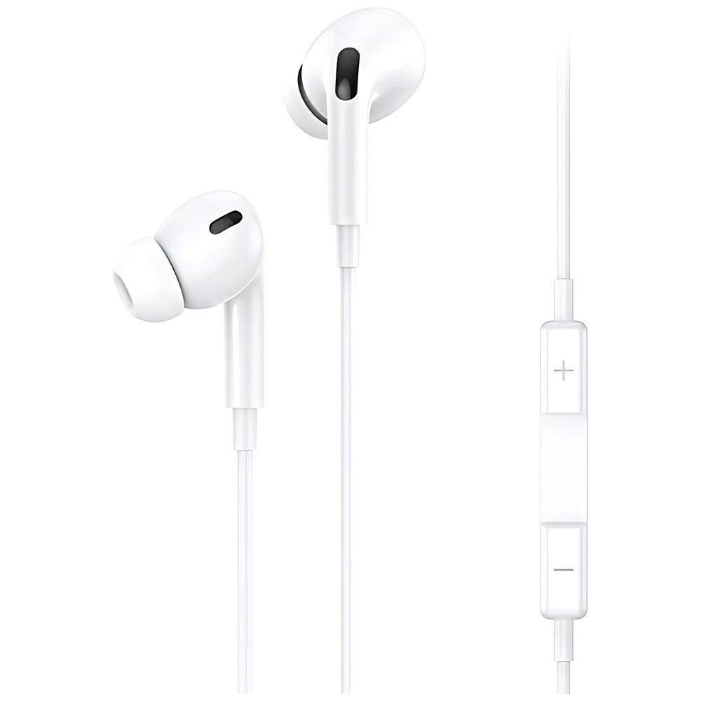 USAMS Stereo Ausinės EP-41 USB-C baltos spalvos SJ452HS01 aprašymas - Prekės nuotrauka